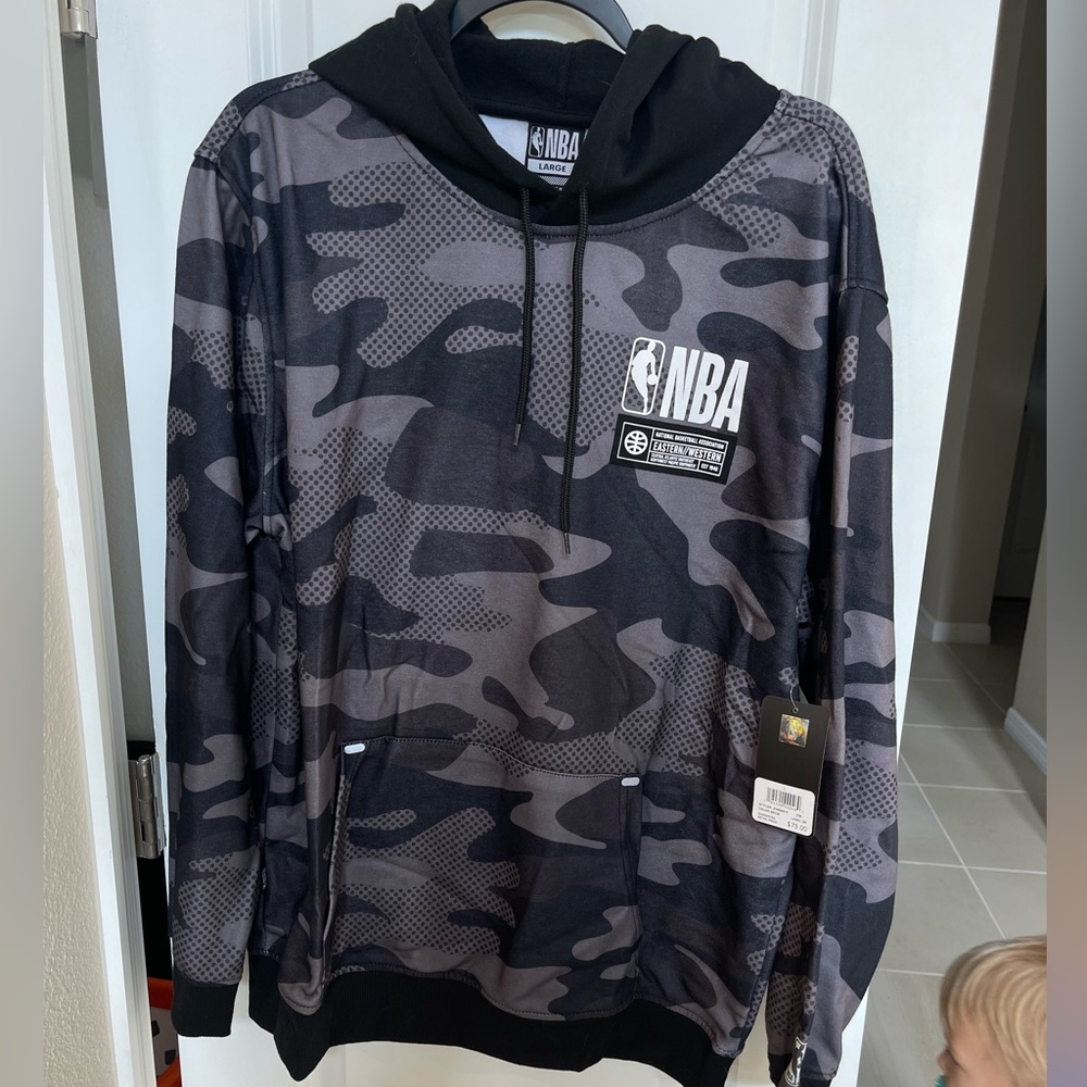 NBA camo hoodie new